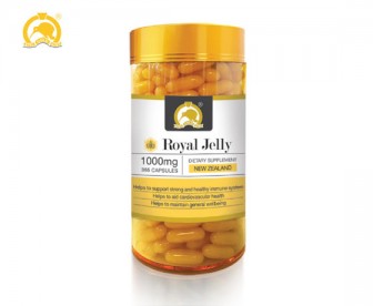Gold Kiwi 金奇维 蜂王浆/蜂皇浆胶囊1000mg 365粒 Gold Kiwi 金奇维 蜂王浆/蜂皇浆胶囊1000mg 365粒